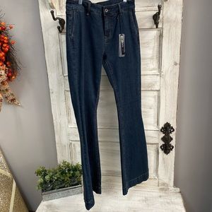 Grace in LA Denim Bell Bottom Pant